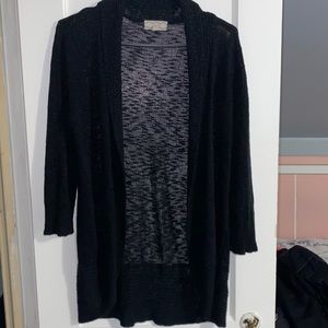Plain black Cardigan